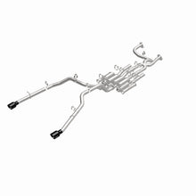 Load image into Gallery viewer, MagnaFlow Exhaust Products 19691 xMOD Series Black Chrome Tips Cat-Back System for Select Ram