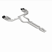 Load image into Gallery viewer, MagnaFlow Exhaust Products 19579 NEO Series Black Chrome Tips Cat-Back System for Select Ford Mustang