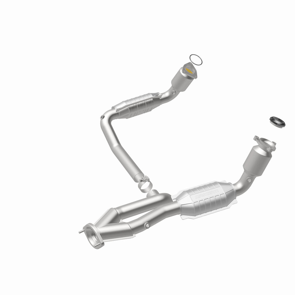 MagnaFlow Exhaust Products 458062 California CARB Direct-Fit Catalytic Converter for Select Cadillac Escalade, Chevrolet Avalanche 1500, Chevrolet Silverado 1500, Chevrolet Suburban 1500, Chevrolet Tahoe, GMC Sierra 1500, GMC Yukon, GMC Yukon XL