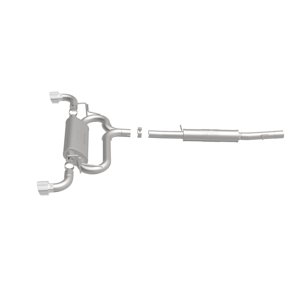 MagnaFlow Exhaust Products 16650 Touring Series Polished Cat-Back System for Select Volkswagen R32