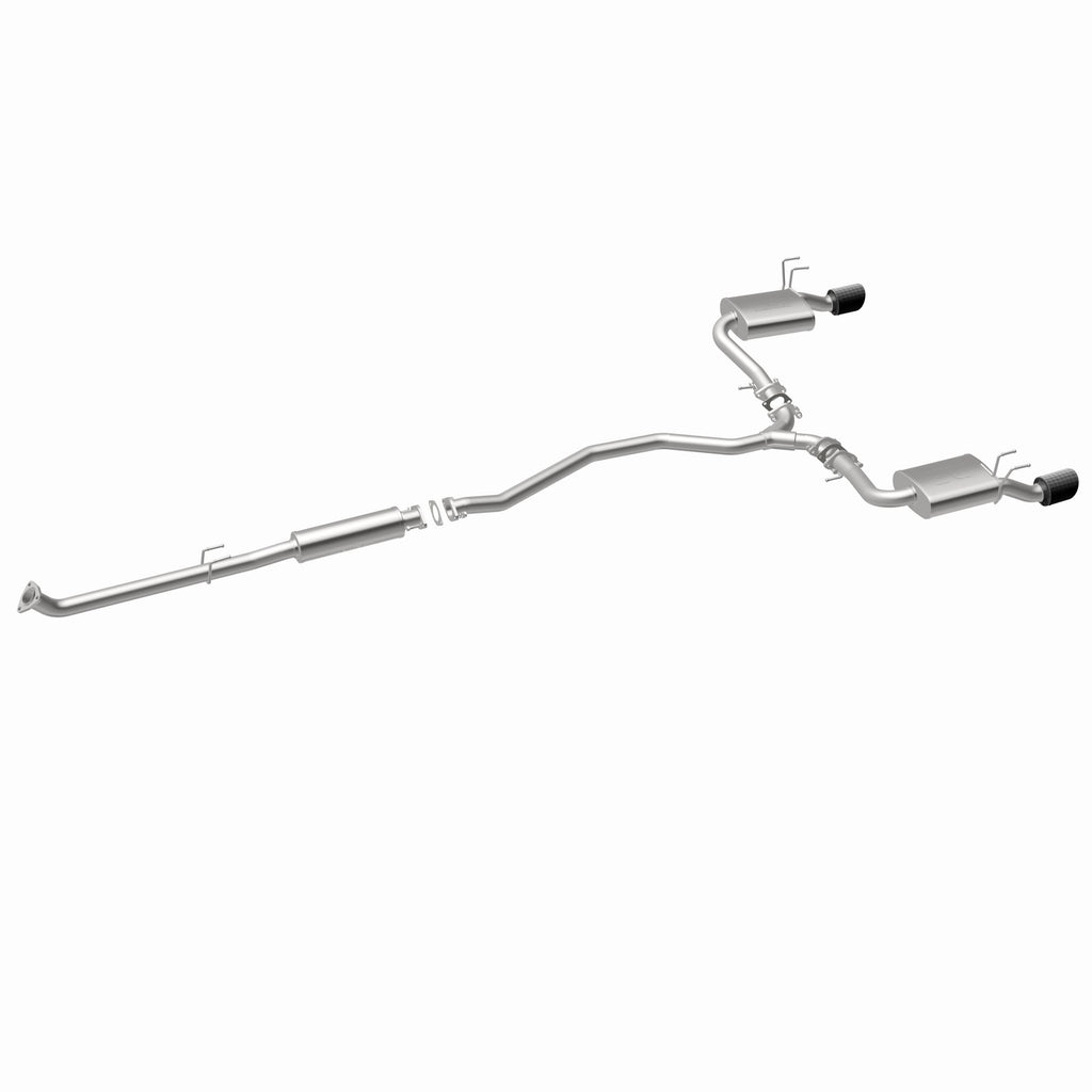 MagnaFlow Exhaust Products 19612 NEO Series Carbon Fiber Tips Cat-Back System for Select Honda Civic
