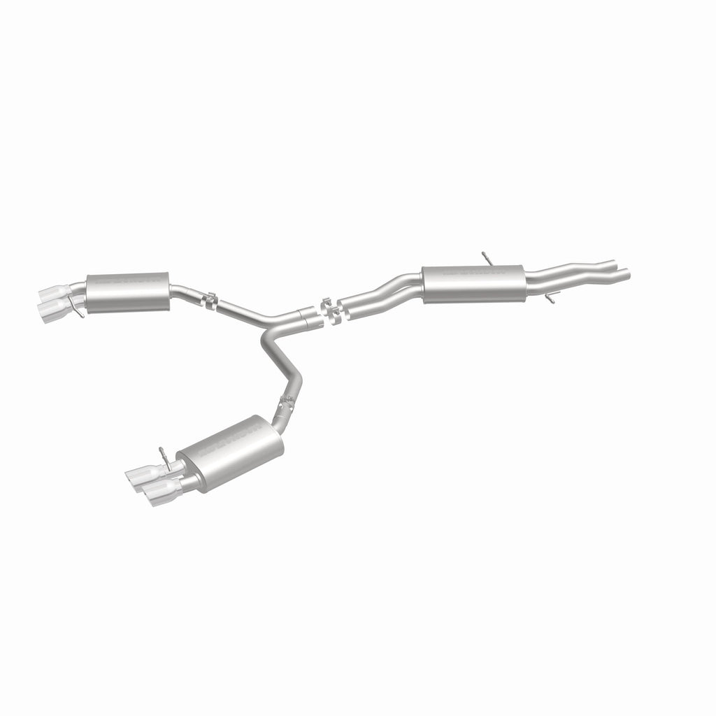 MagnaFlow Exhaust Products 15599 Touring Series Polished Cat-Back System for Select Audi S4