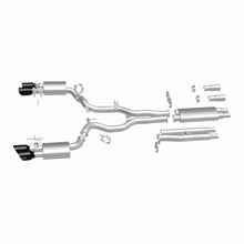 Load image into Gallery viewer, MagnaFlow Exhaust Products 19646 xMOD Series Black Chrome Tips Cat-Back System for Select Ford Mustang