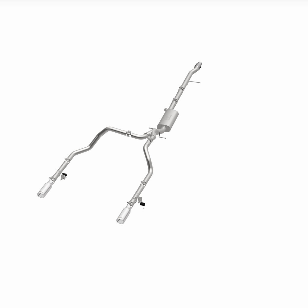 MagnaFlow Exhaust Products 19471 Street Series Polished Cat-Back System for Select Chevrolet Silverado 1500, Chevrolet Silverado LTD, GMC Sierra 1500, GMC Sierra Limited