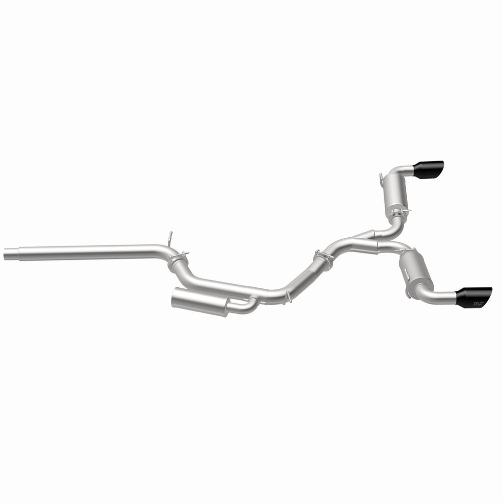 MagnaFlow Exhaust Products 19622 NEO Series Black Chrome Tips Cat-Back System for Select Volkswagen GTI