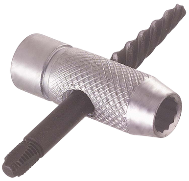 Lincoln Industrial G904 Small 4-Way Grease Fitting Tool, For Use With 1/4 In. - 28 Threads, Silver