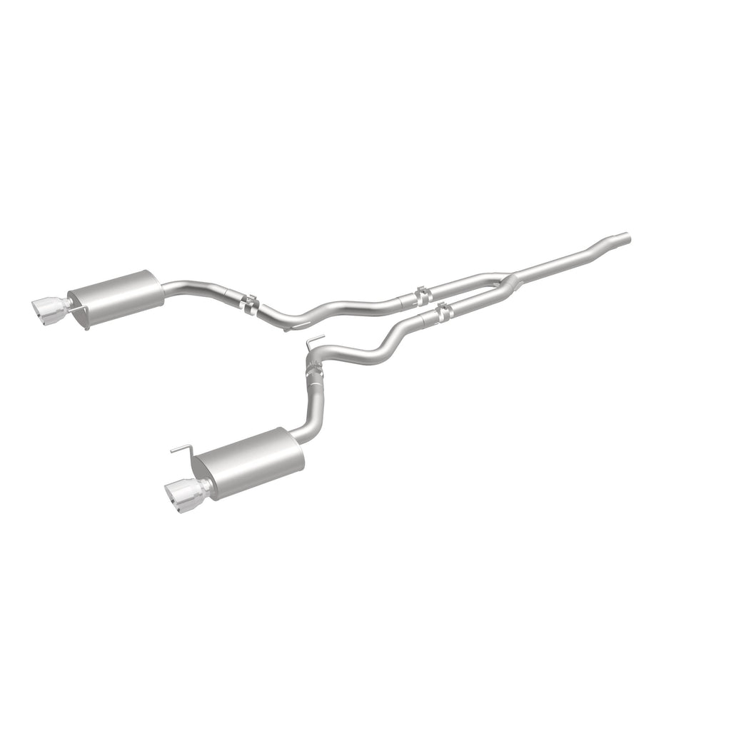 MagnaFlow Exhaust Products 19097 Street Series Polished Cat-Back System for Select Ford Mustang