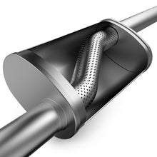 Load image into Gallery viewer, MagnaFlow Exhaust Products 11234 Straight-Through Performance Muffler; 2in. Offset/Offset; 4x14x9 Body