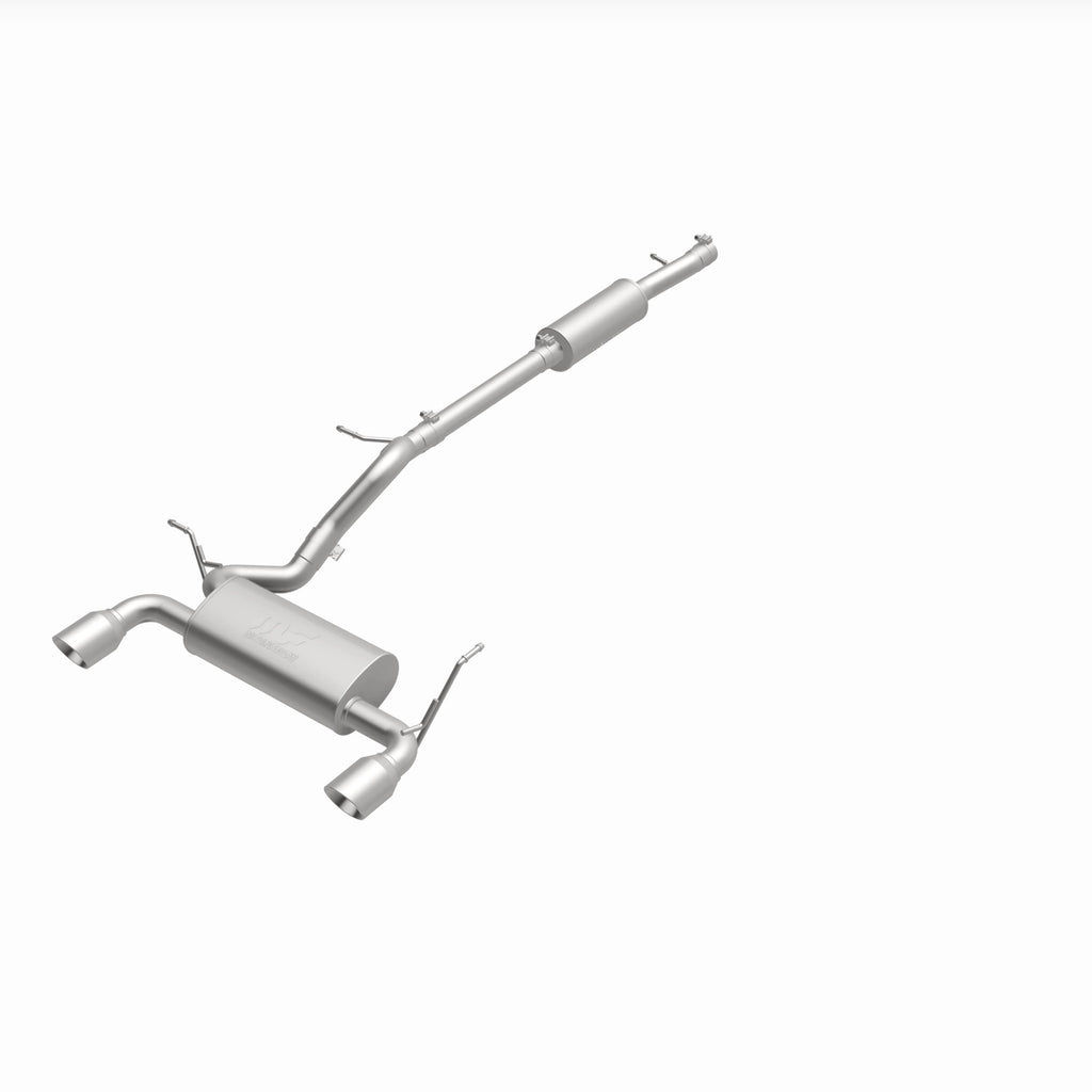 MagnaFlow Exhaust Products 19327 Street Series Black Coated Cat-Back System for Select Jeep Wrangler, Jeep Wrangler JK