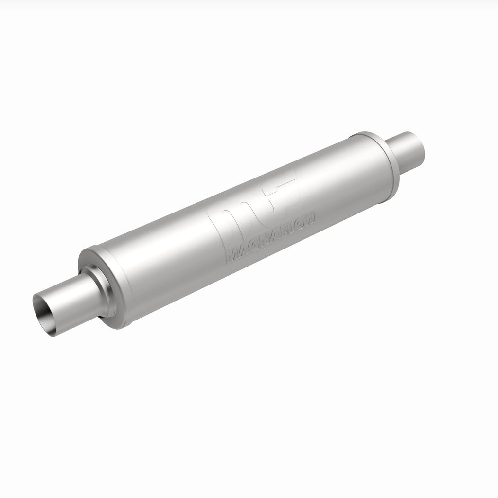 MagnaFlow Exhaust Products 10424 Straight-Through Performance Muffler; 2in. Center/Center; 4x18x4 Body