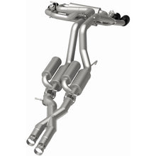 Load image into Gallery viewer, MagnaFlow Exhaust Products 19598 Street Series Black Chrome Cat-Back System for Select Jeep Wrangler