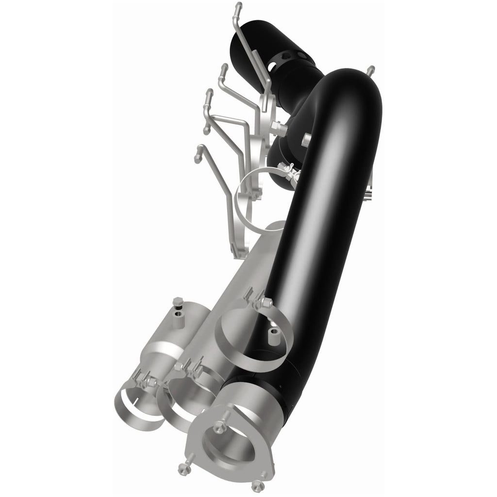 MagnaFlow Exhaust Products 19693 Black DPF Series Diesel 5 in DPF Back for Select Chevrolet Silverado HD, Chevrolet Silverado HD, GMC Sierra HD, GMC Sierra HD
