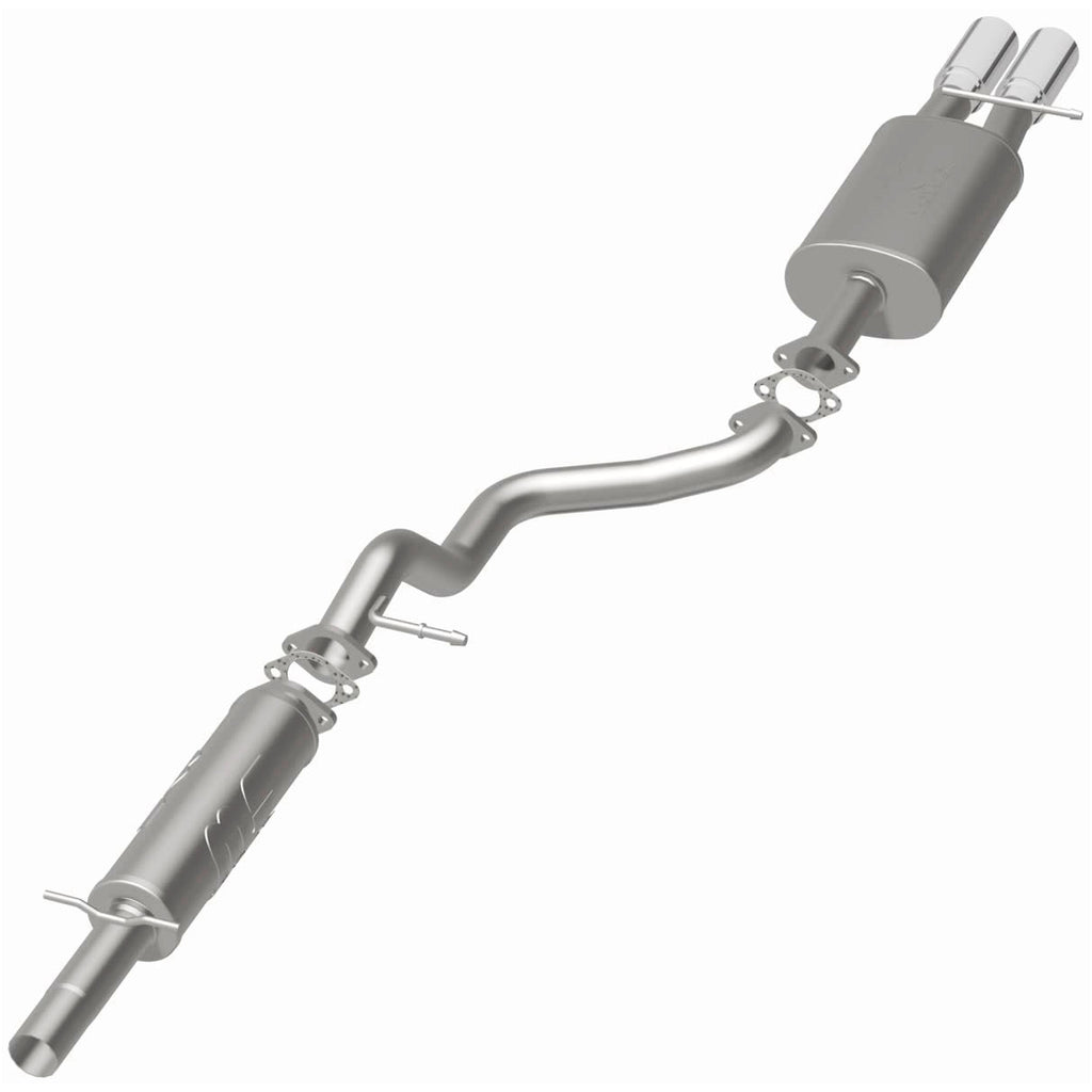 MagnaFlow Exhaust Products 15745 Touring Series Polished Cat-Back System for Select Volkswagen Beetle, Volkswagen Golf