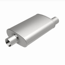 Load image into Gallery viewer, MagnaFlow Exhaust Products 13216 Multi-Chamber Performance Muffler; 2.5in. Offset/Center; 4x14x9 Body