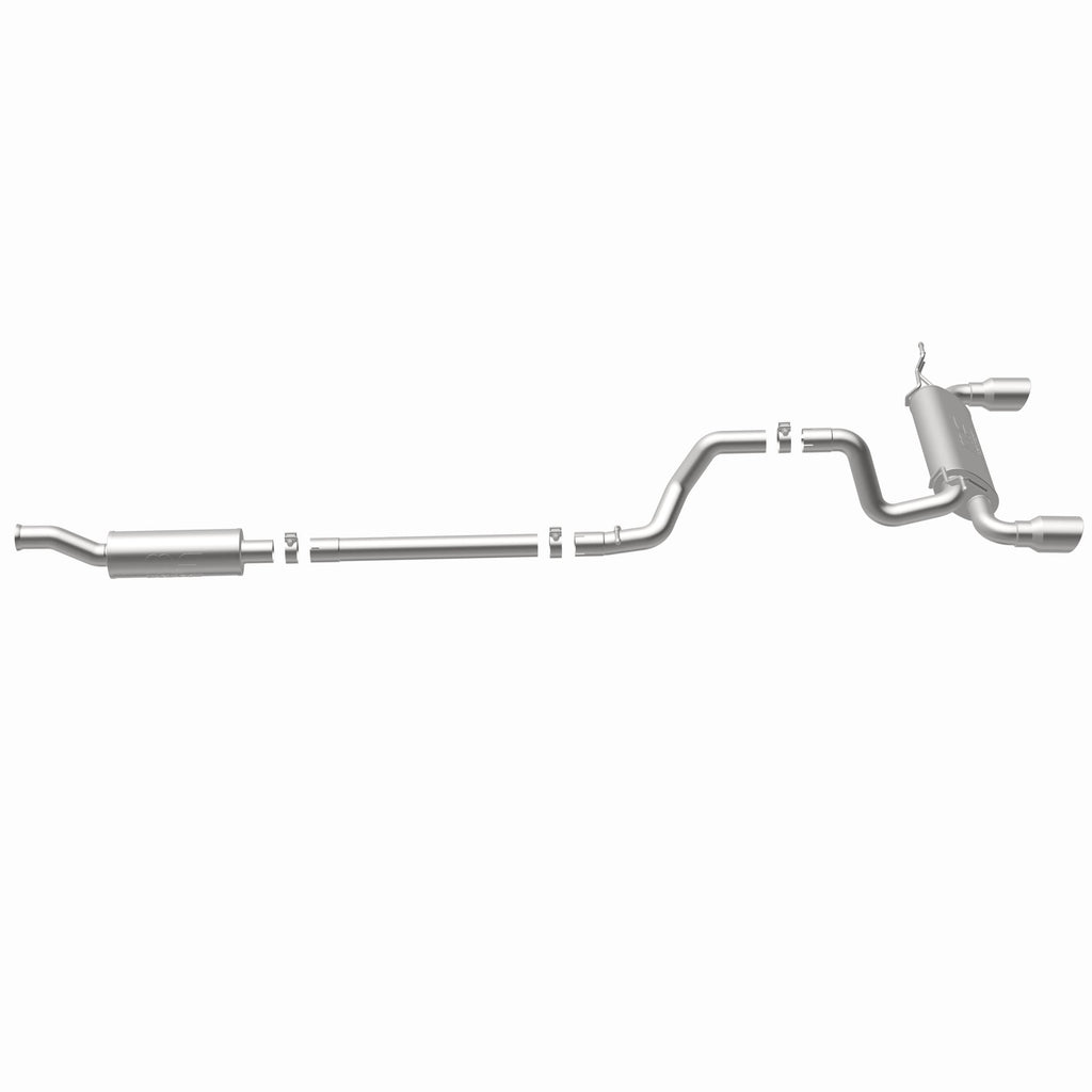 MagnaFlow Exhaust Products 19416 Street Series Polished Cat-Back System for Select Jeep Wrangler