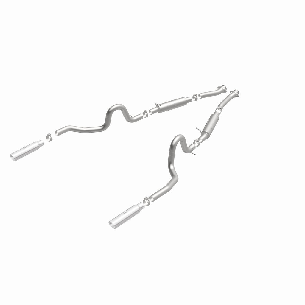 MagnaFlow Exhaust Products 15673 Competition Series Stainless 2.5 in Cat-Back for Select Ford Mustang