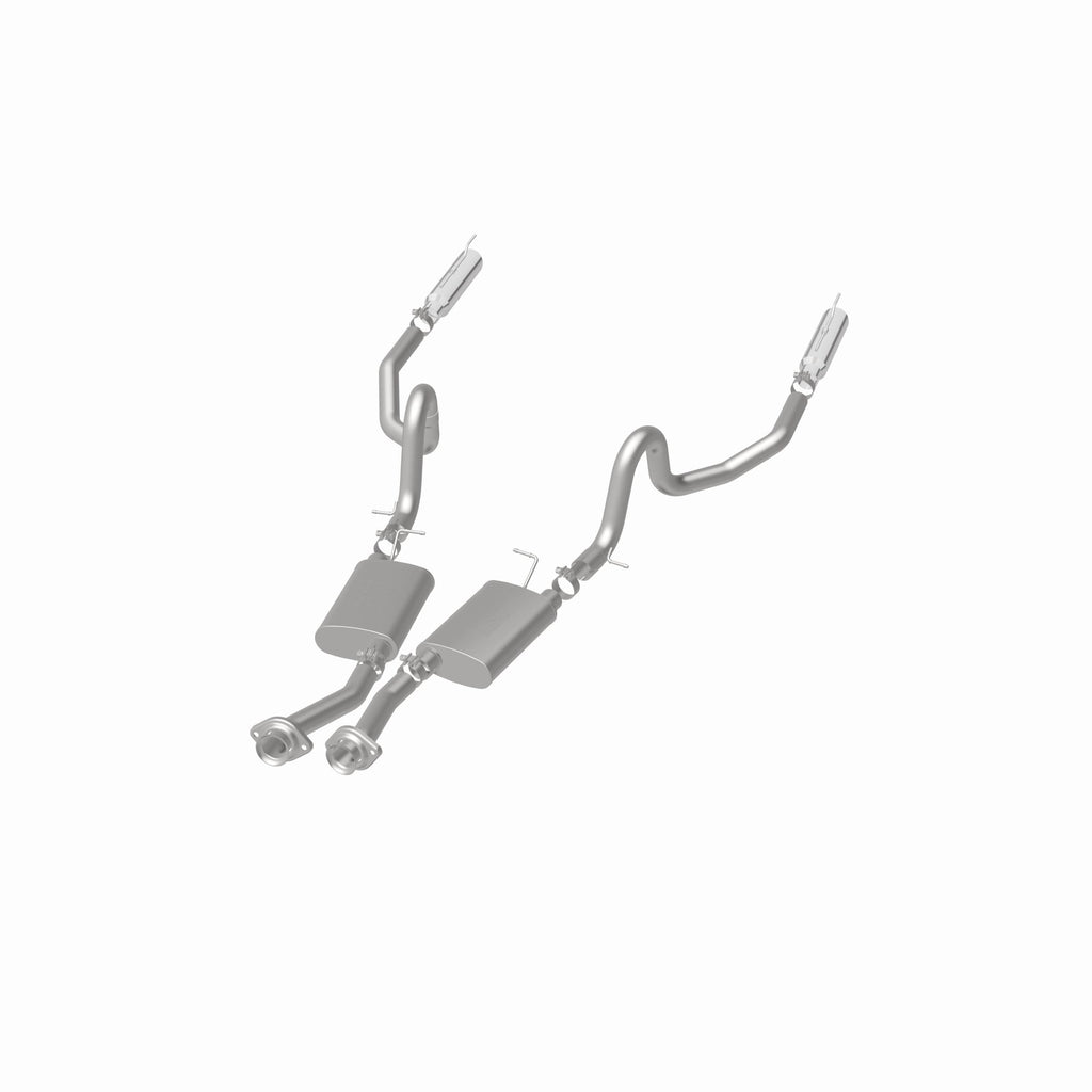 MagnaFlow Exhaust Products 15671 Street Series Polished Cat-Back System for Select Ford Mustang