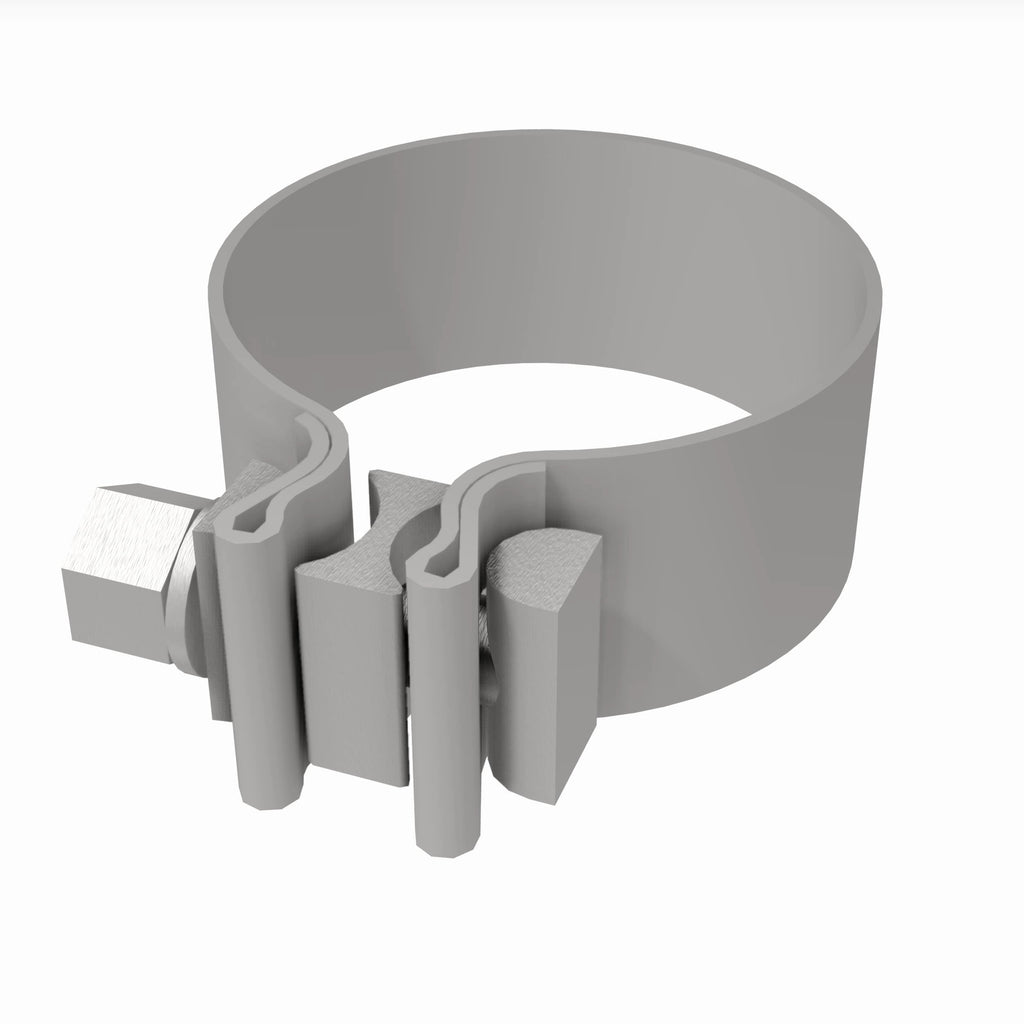 MagnaFlow Exhaust Products 10162 10 pk - Lap Joint Band Clamp - 2.50in.
