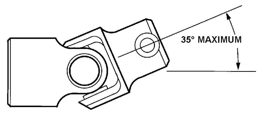 Steering-U-JointVibration-Damper;-Polished-Stainless;-34-36-X-34-30