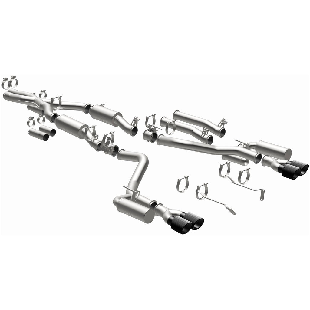 MagnaFlow Exhaust Products 19536 xMOD Series Carbon Fiber Tips Cat-Back System for Select Dodge Challenger