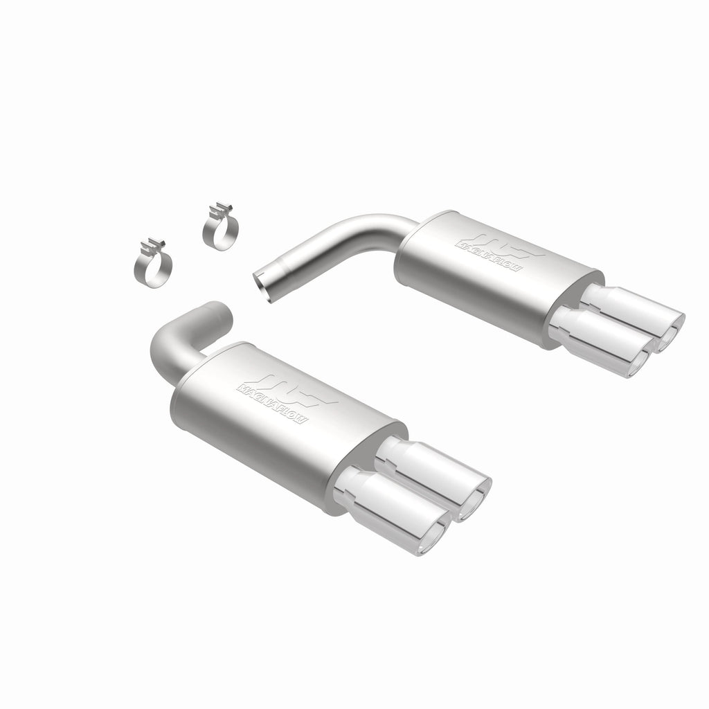 MagnaFlow Exhaust Products 15623 Street Series Polished Axle Back System for Select Chevrolet Corvette
