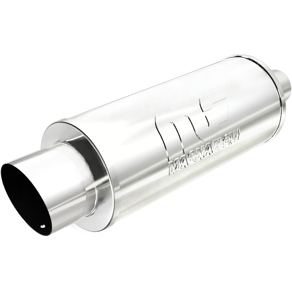 MagnaFlow Exhaust Products 14821 Straight-Through Performance Muffler; 2.25/4in. Center/Center; 6x14x6 Body