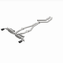 Load image into Gallery viewer, MagnaFlow Exhaust Products 19495 xMOD Series Carbon Fiber Tips Cat-Back System for Select Toyota GR Supra