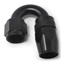 Load image into Gallery viewer, Performance--12-An-Black-180-Degree-Full-Flow-Swivel-Hose-End