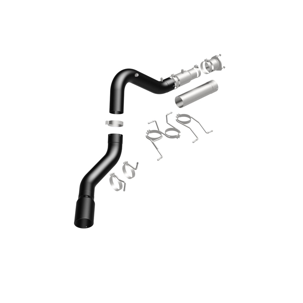 MagnaFlow Exhaust Products 17072 Black DPF Series Diesel 5 in DPF Back for Select Chevrolet Silverado HD, Chevrolet Silverado HD, GMC Sierra HD, GMC Sierra HD