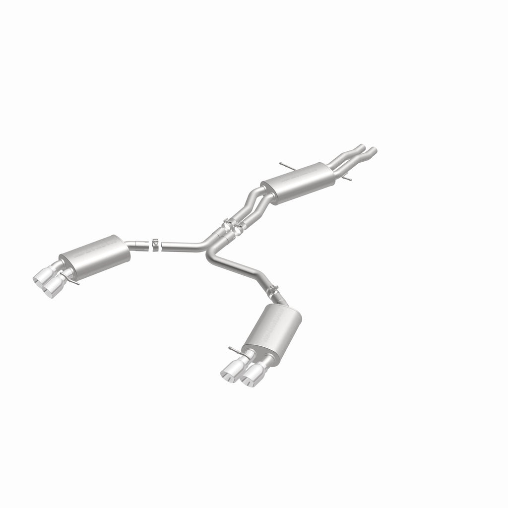 MagnaFlow Exhaust Products 15599 Touring Series Polished Cat-Back System for Select Audi S4