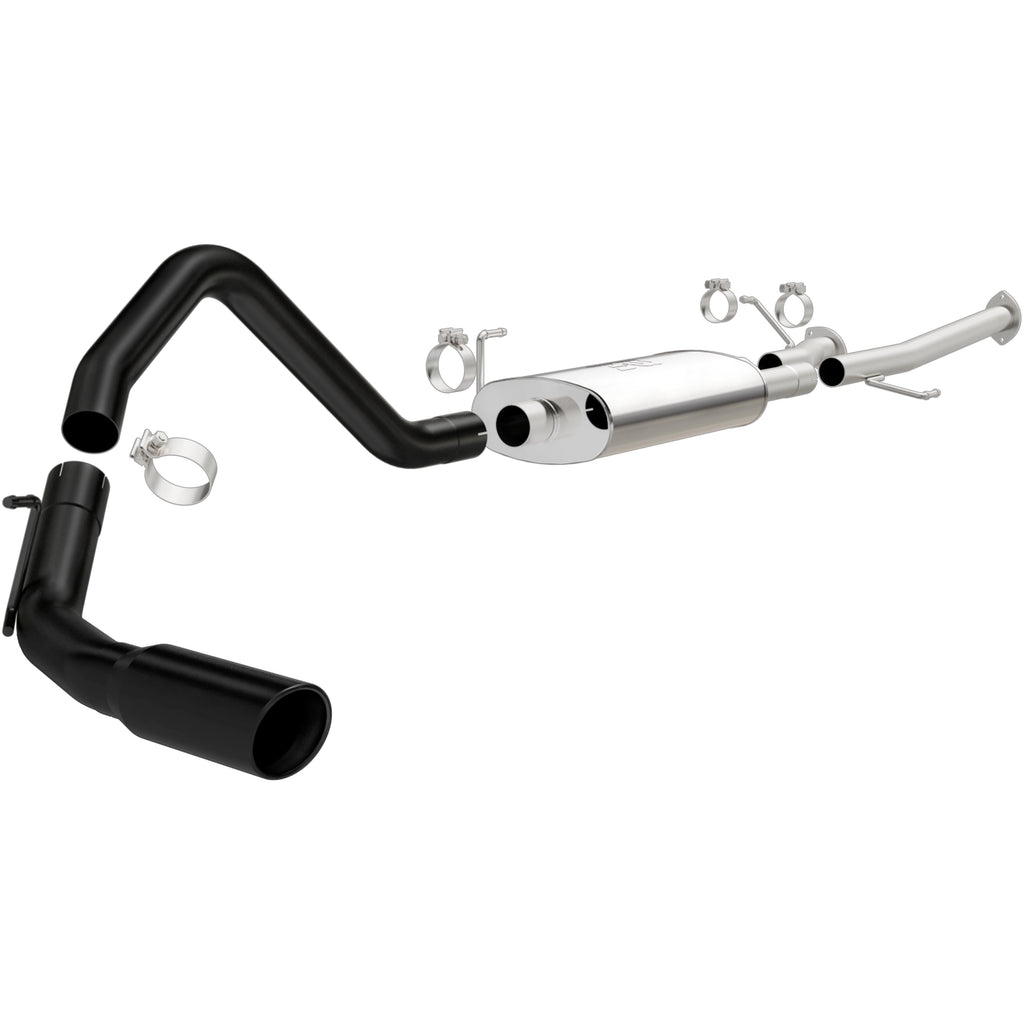 MagnaFlow Exhaust Products 15368 Street Series Black Coated Cat-Back System for Select Toyota Tundra