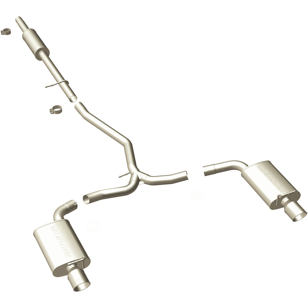 MagnaFlow Exhaust Products 15467 Street Series Polished Cat-Back System for Select Ford Explorer