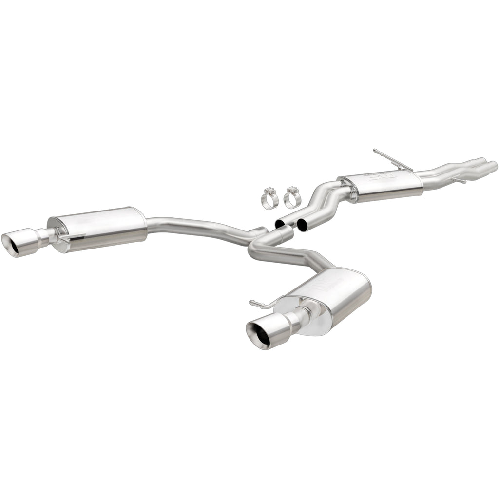 MagnaFlow Exhaust Products 19159 Touring Series Polished Cat-Back System for Select Audi A6 Quattro, Audi A7 Quattro