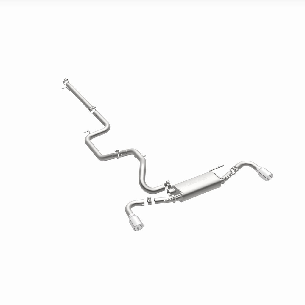 MagnaFlow Exhaust Products 15146 Street Series Polished Cat-Back System for Select Mazda 3