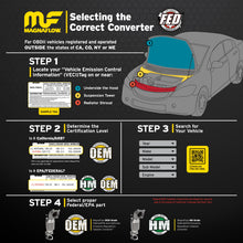 Load image into Gallery viewer, MagnaFlow Exhaust Products 49662 OEM Grade Direct-Fit Catalytic Converter for Select Ford Escape, Mazda Tribute, Mercury Mariner