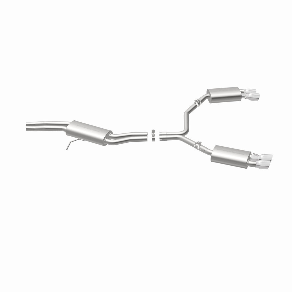 MagnaFlow Exhaust Products 15599 Touring Series Polished Cat-Back System for Select Audi S4