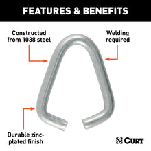 Load image into Gallery viewer, CURT 82943 CURT 82943 9/0 Zinc-Plated Steel Joining Link - Truck Part Superstore