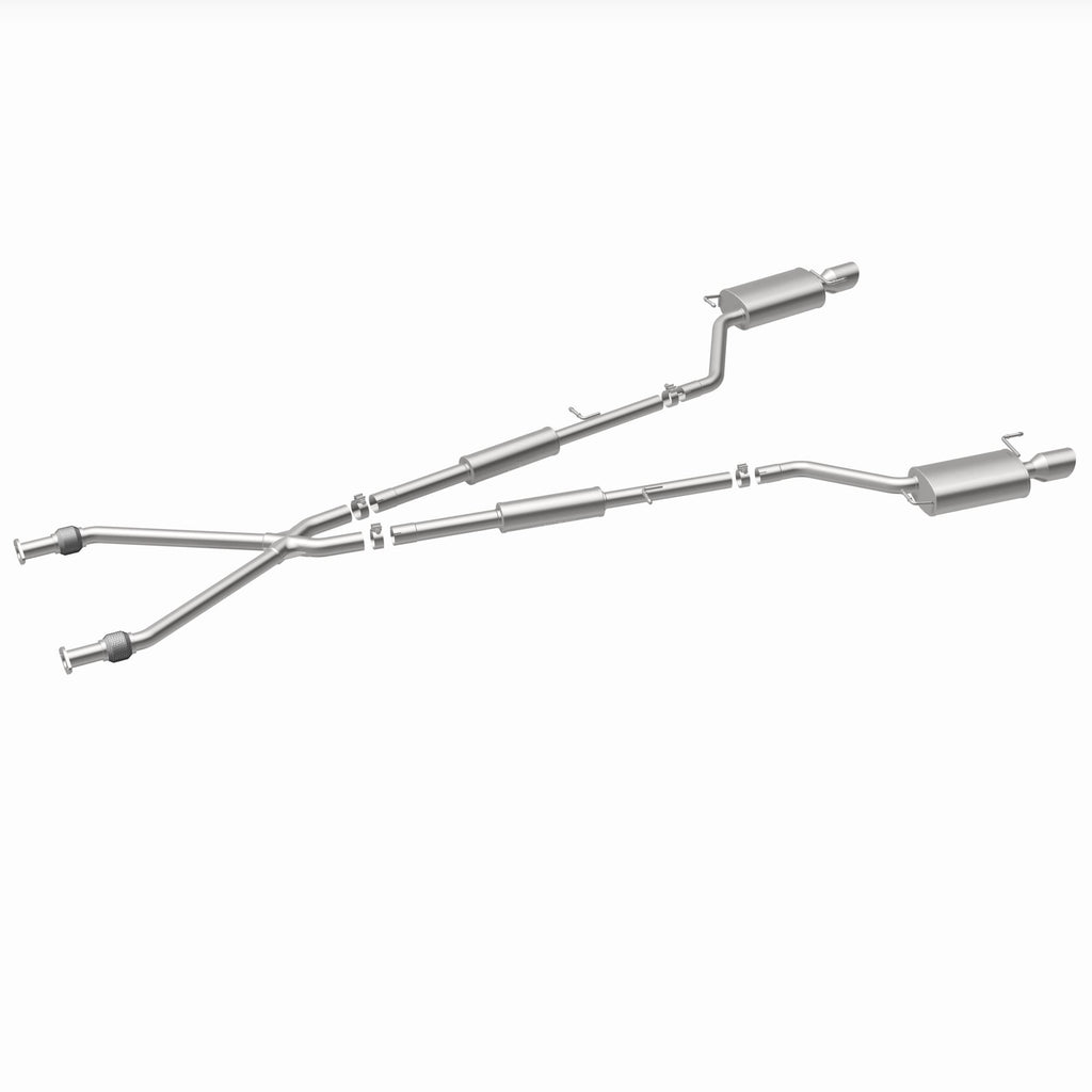 MagnaFlow Exhaust Products 16862 Street Series Polished Cat-Back System for Select INFINITI G35, INFINITI G37