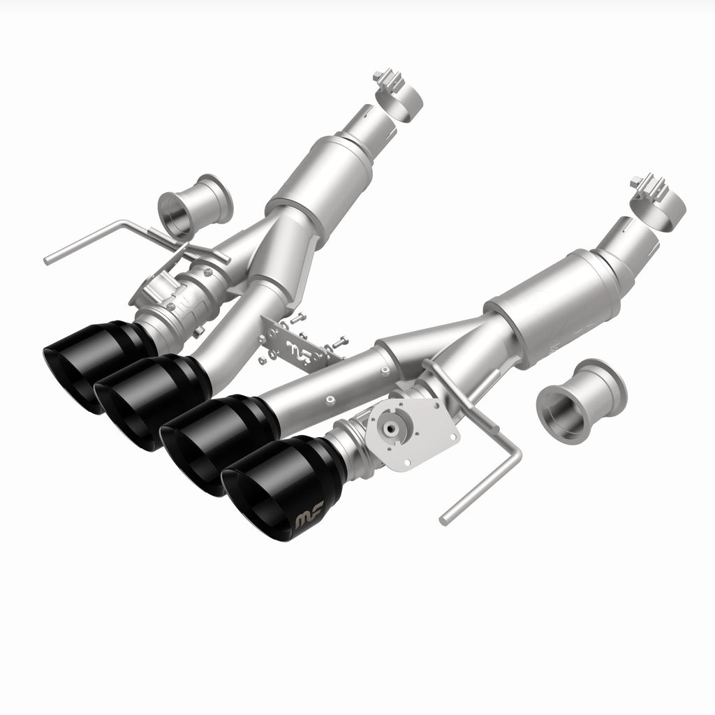 MagnaFlow Exhaust Products 19581 NEO Series Black Chrome Tips Axle Back System for Select Chevrolet Corvette