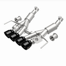 Load image into Gallery viewer, MagnaFlow Exhaust Products 19581 NEO Series Black Chrome Tips Axle Back System for Select Chevrolet Corvette