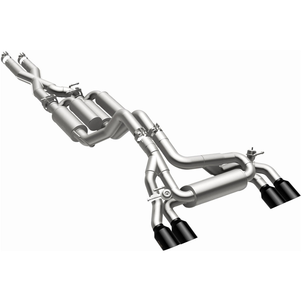 MagnaFlow Exhaust Products 19598 Street Series Black Chrome Cat-Back System for Select Jeep Wrangler