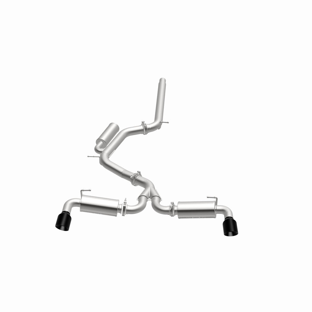MagnaFlow Exhaust Products 19622 NEO Series Black Chrome Tips Cat-Back System for Select Volkswagen GTI