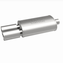 Load image into Gallery viewer, MagnaFlow Exhaust Products 14816 Straight-Through Performance Muffler; 2.25/3.5in. Center/Dual; 5x14x8 Body