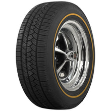Load image into Gallery viewer, Coker 6880830 P235/55R17 AMERICAN CLASSIC 3/8" GOLD for Select Audi A8 Quattro, Avanti Avanti, BMW X3, Buick Lucerne, Buick Park Avenue, Cadillac CTS, Cadillac DTS, Cadillac DeVille, Cadillac Seville, Chevrolet Impala, Chevrolet Impala Limited, Chevrolet