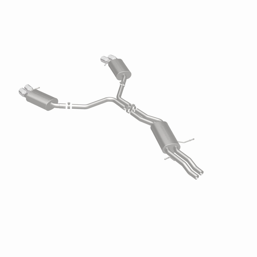 MagnaFlow Exhaust Products 15599 Touring Series Polished Cat-Back System for Select Audi S4