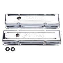 Load image into Gallery viewer, Valve-Cover-Signature-Series-Chevrolet-1959-1986-262-400-Ci-V8-Tall-Chrome