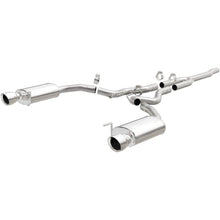 Load image into Gallery viewer, MagnaFlow Exhaust Products 19097 Street Series Polished Cat-Back System for Select Ford Mustang