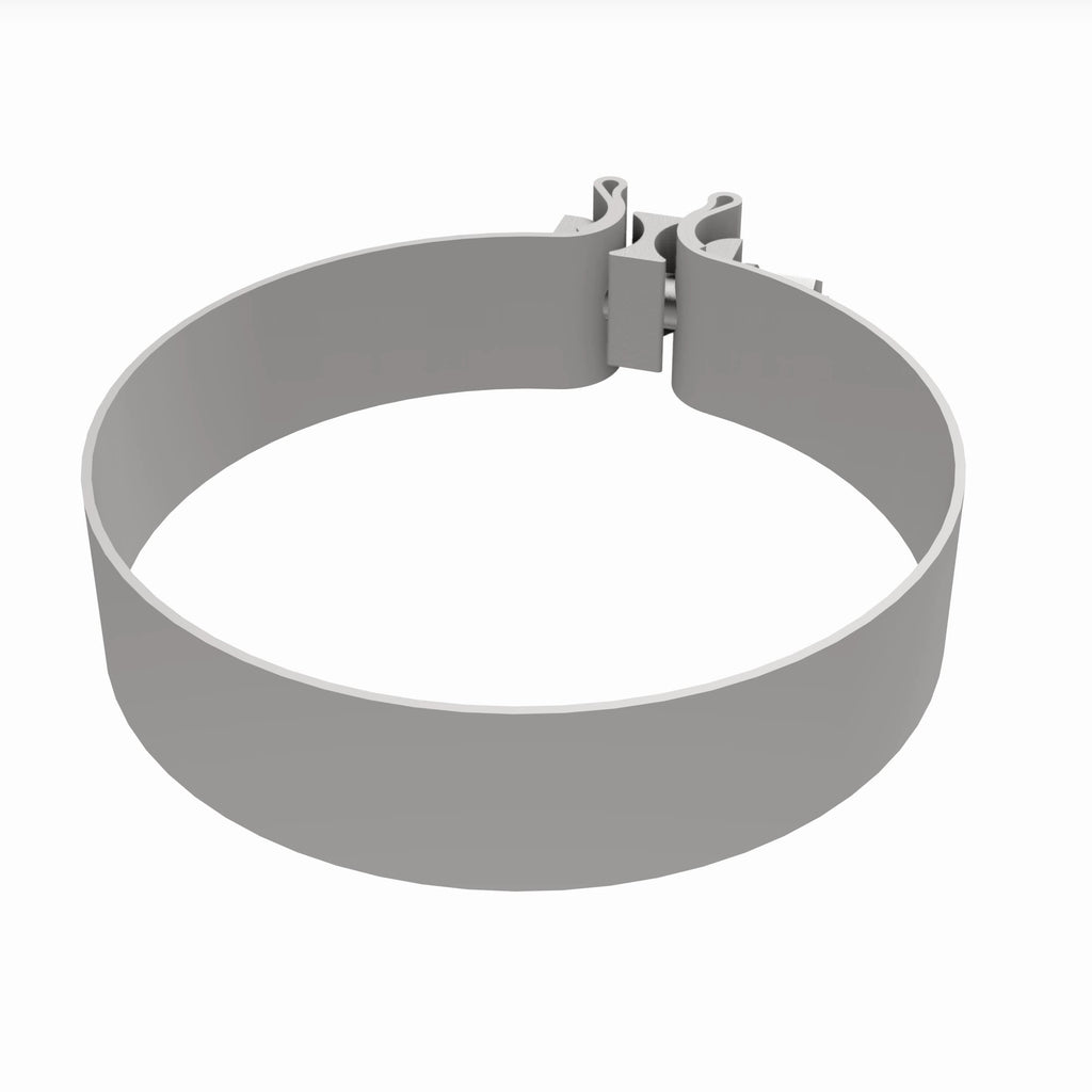 MagnaFlow Exhaust Products 10167 10 pk - Lap Joint Band Clamp - 5.00in.