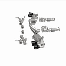 Load image into Gallery viewer, MagnaFlow Exhaust Products 19545 xMOD Series Black Chrome Tips Cat-Back System for Select Chevrolet Corvette