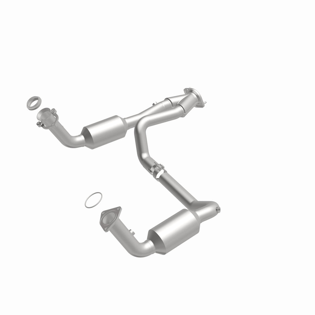 MagnaFlow Exhaust Products 4551419 California CARB Direct-Fit Catalytic Converter for Select Cadillac Escalade, Chevrolet Avalanche 1500, Chevrolet Silverado 1500, Chevrolet Suburban 1500, Chevrolet Tahoe, GMC Sierra 1500, GMC Yukon, GMC Yukon XL